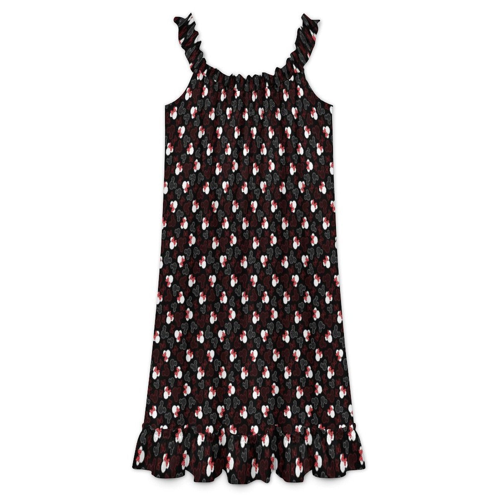 Women's Ruffled Strap Dress - Ambrie