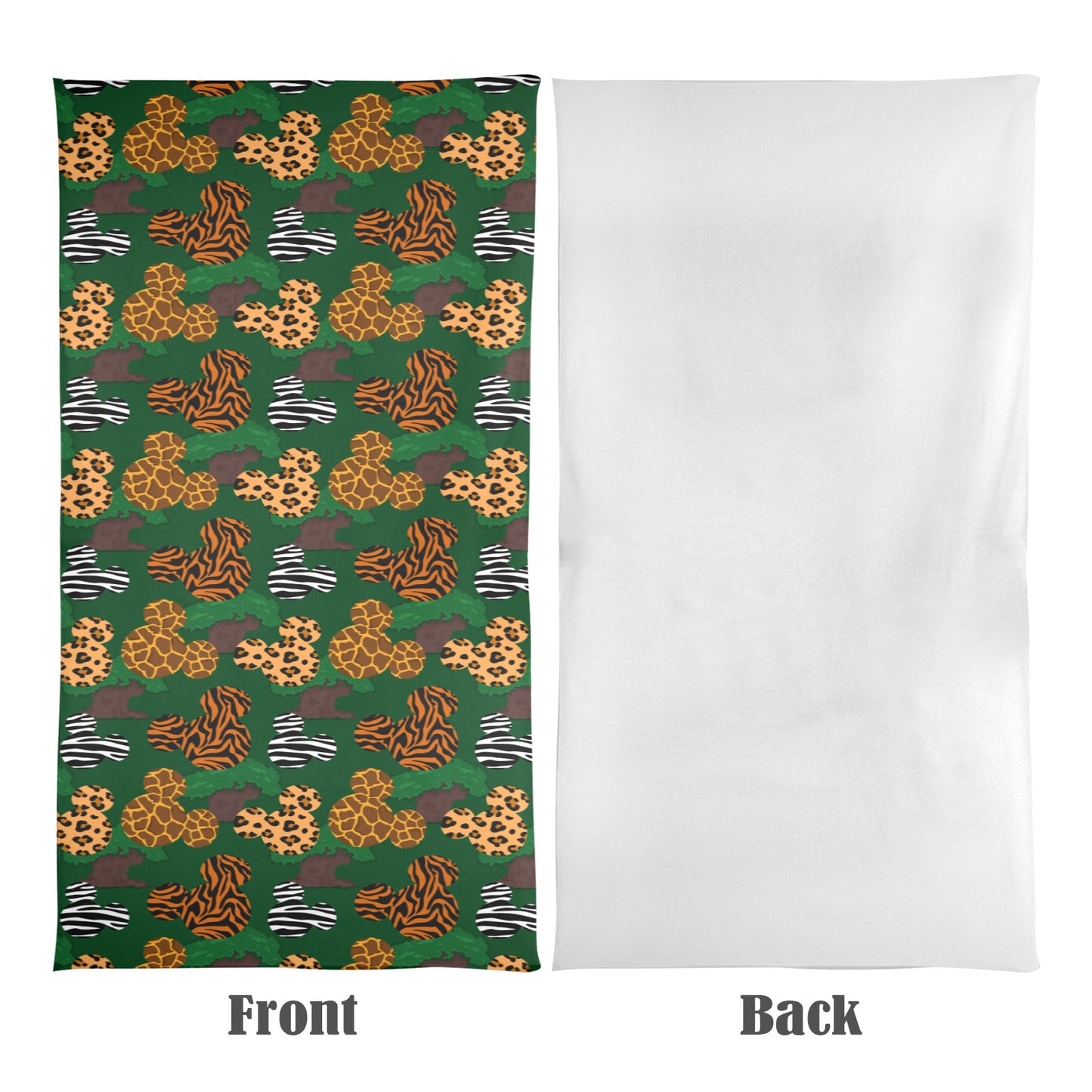 Animal Prints Beach Towel