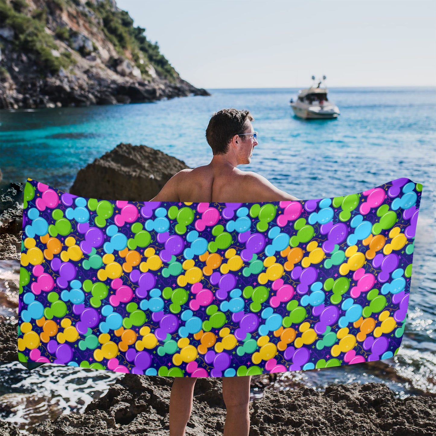 Balloon Collector Beach Towel