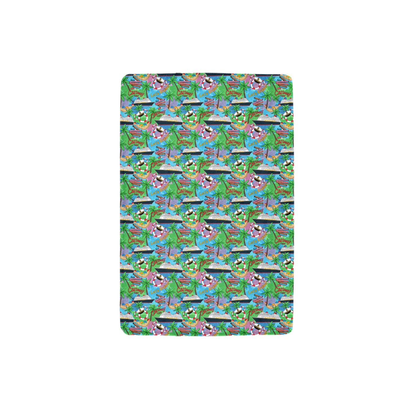 Let's Cruise Ultra-Soft Micro Fleece Blanket 32"x48"