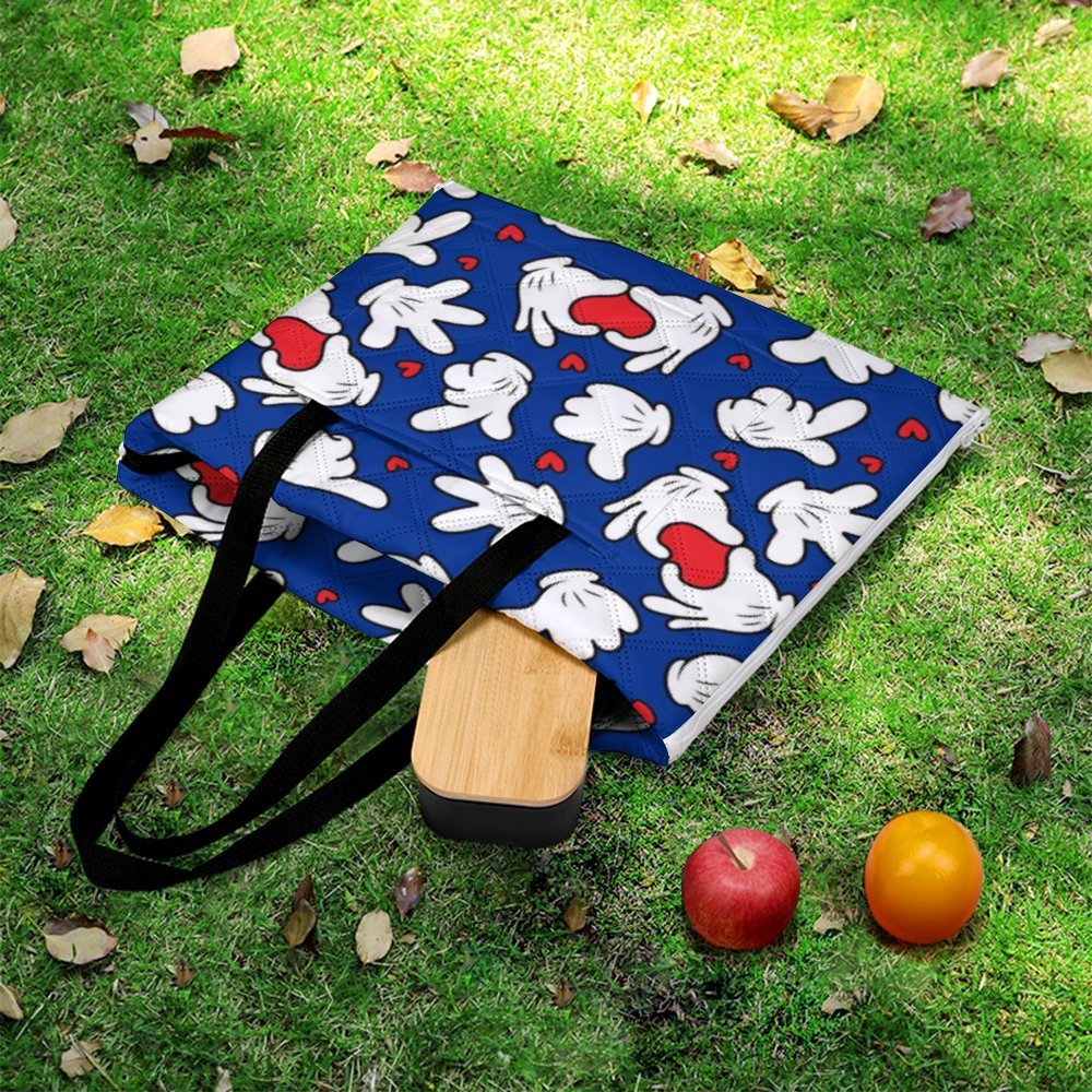 Happy Hands Zipper Picnic Mat