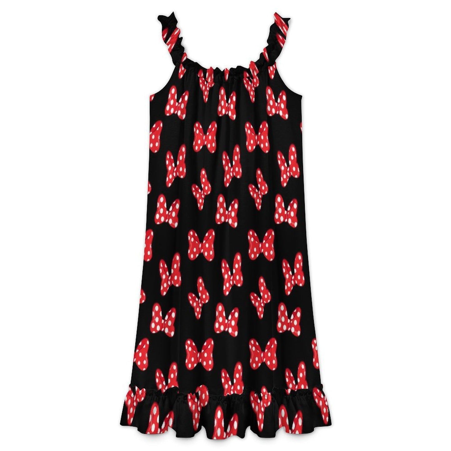 Women's Ruffled Strap Dress - Ambrie