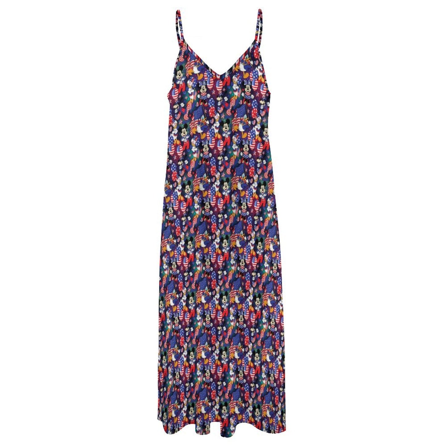 Disney America Women's Summer Slip Long Dress