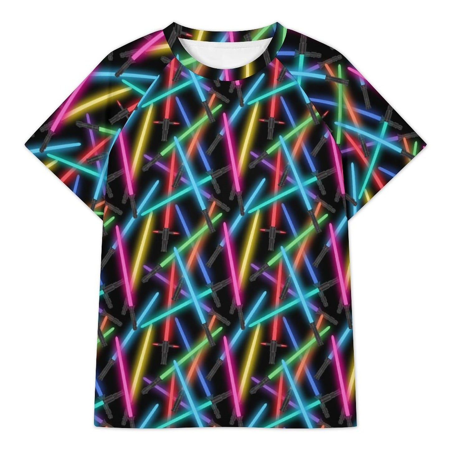 Women's All Over Print Raglan T-Shirt - Ambrie