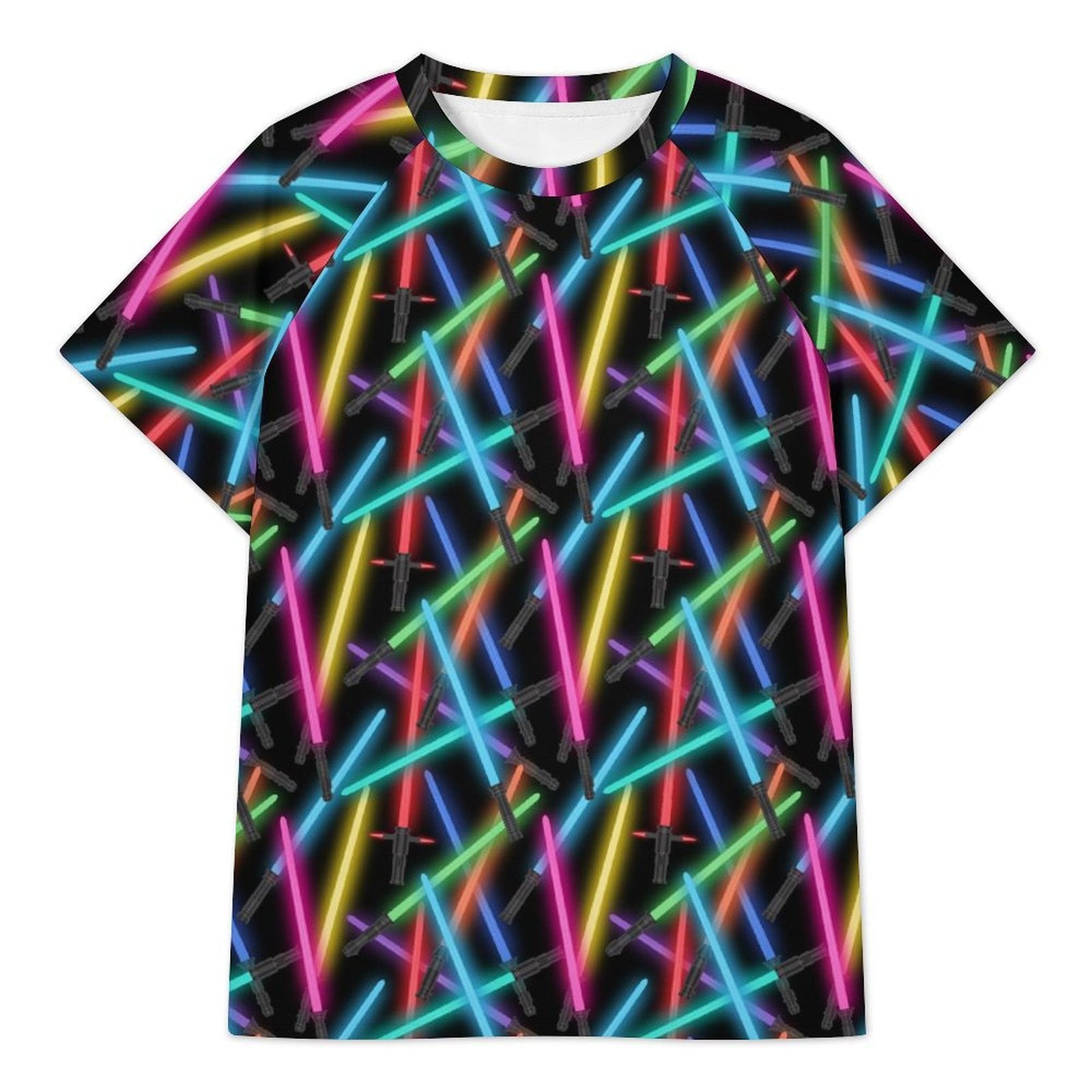 Women's All Over Print Raglan T-Shirt - Ambrie