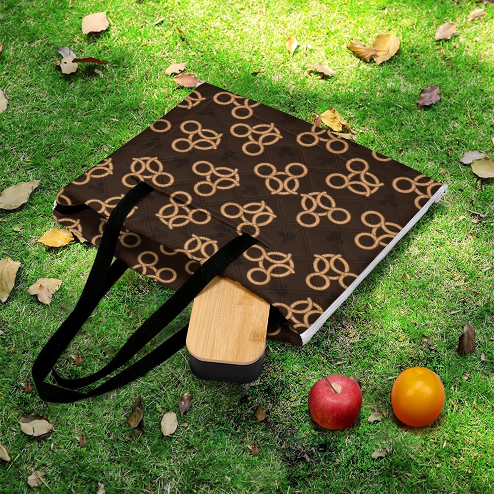 Pretzels Zipper Picnic Mat