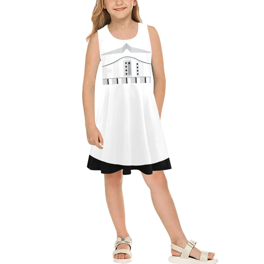 Star Wars Stormtrooper Girls' Sleeveless Sundress