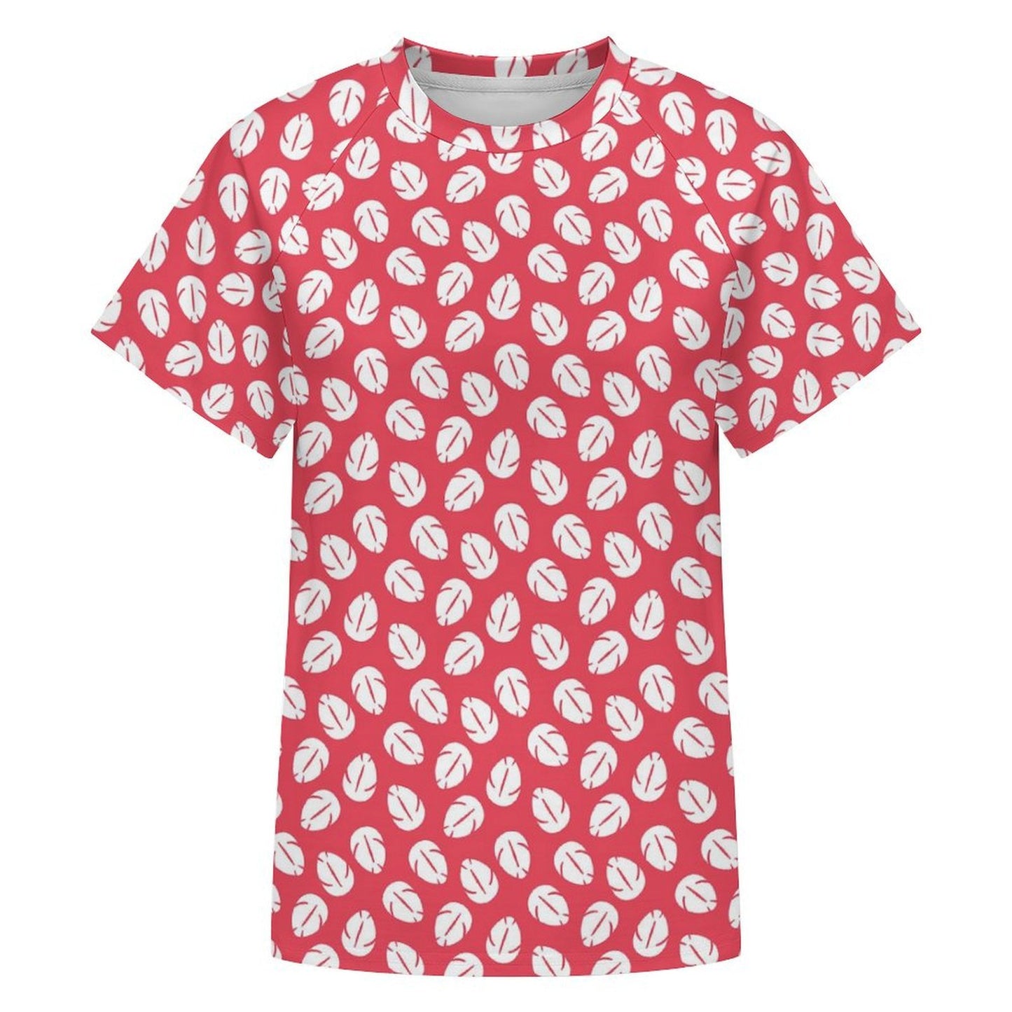 Women's All Over Print Raglan T-Shirt - Ambrie