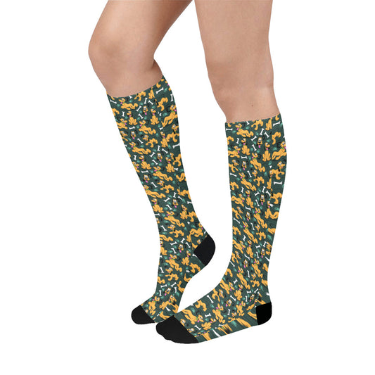 Disney Pluto Life Is Better With A Dog Over-The-Calf Socks