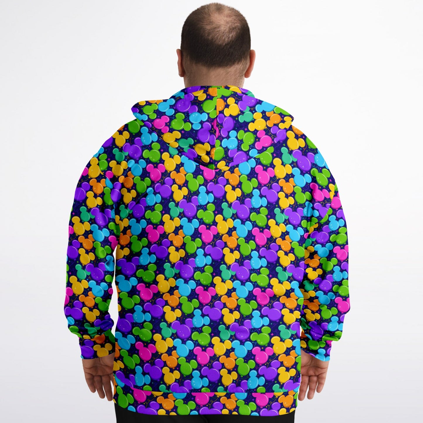 Park Balloons Plus-size Unisex Zip Hoodie