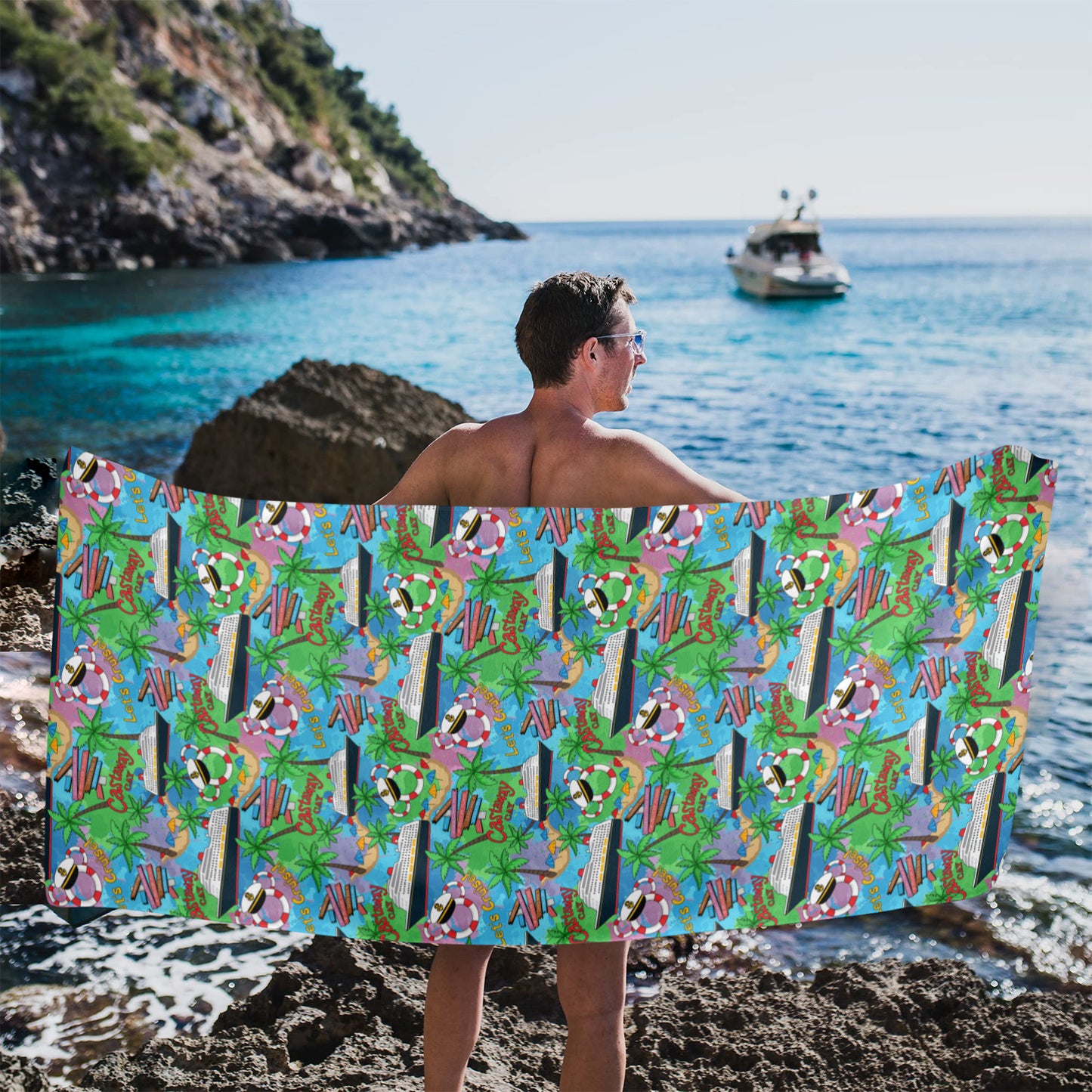 Cruise Beach Towel
