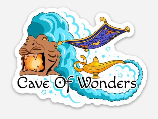 Cave Of Wonders Disney Sticker