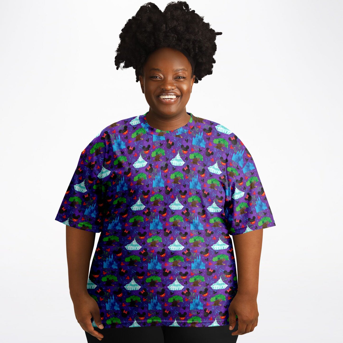 Park Hopper Fireworks Unisex Plus-size T-Shirt