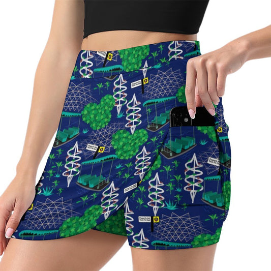 Living With The Land Athletic A-Line Skirt With Pocket