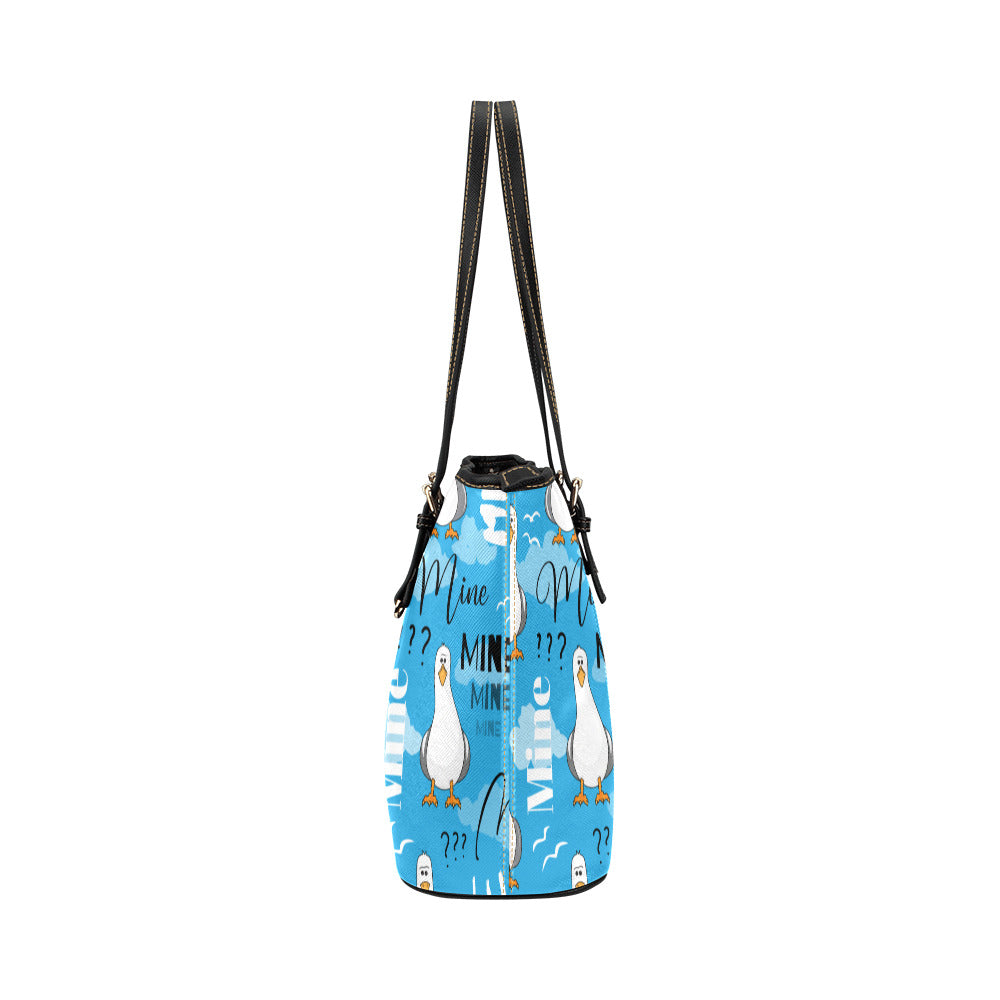 Disney Finding Nemo Mine Mine Mine Leather Tote Bag