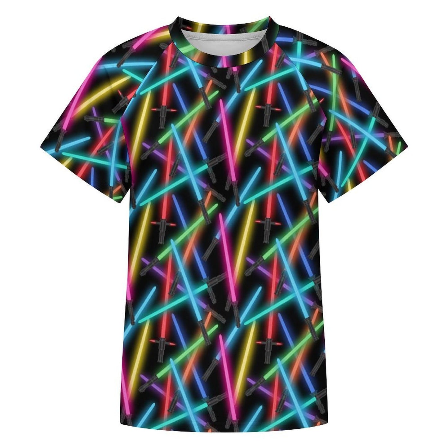 Women's All Over Print Raglan T-Shirt - Ambrie
