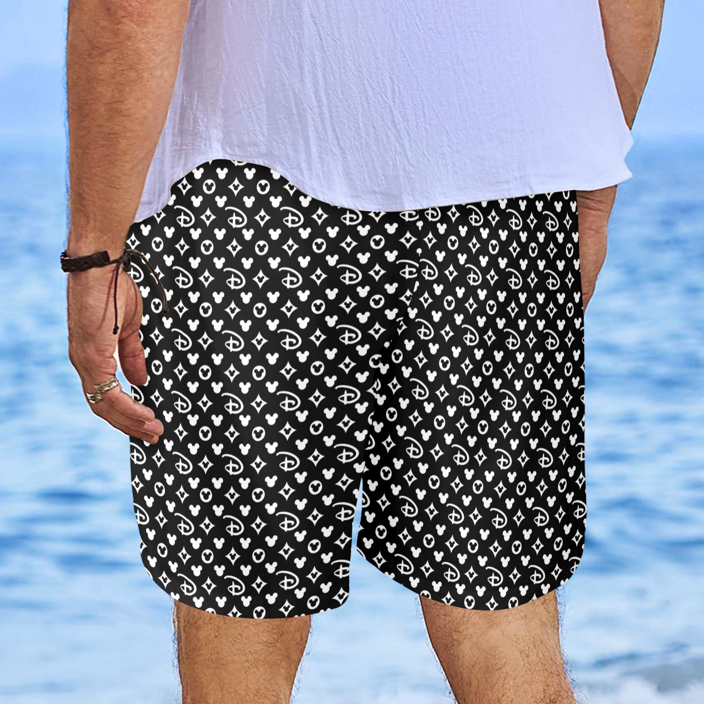 Designer Men's Swim Trunks Swimsuit