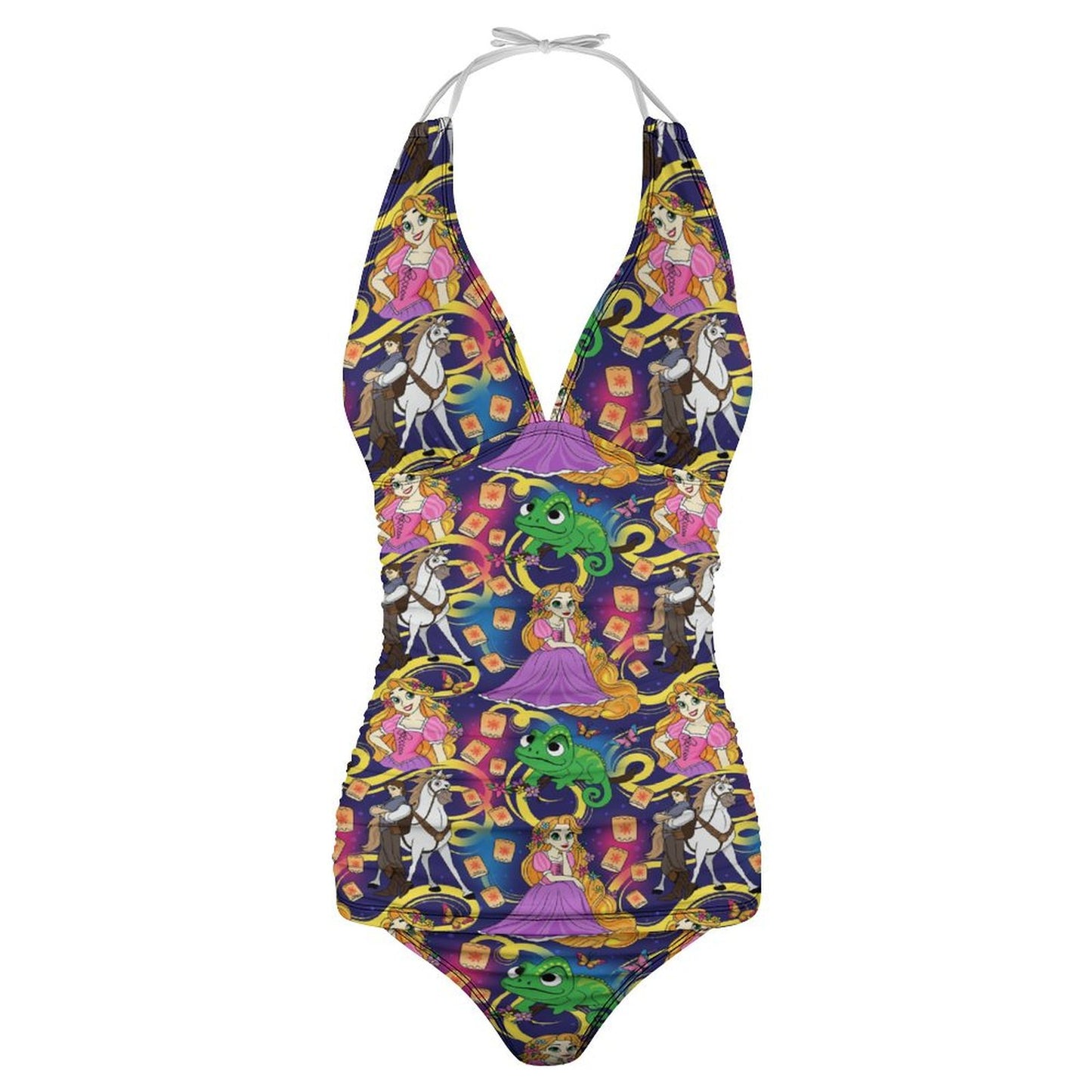 Disney Tangled Rapunzel At Last I See The Light Women's Split Swimsuit