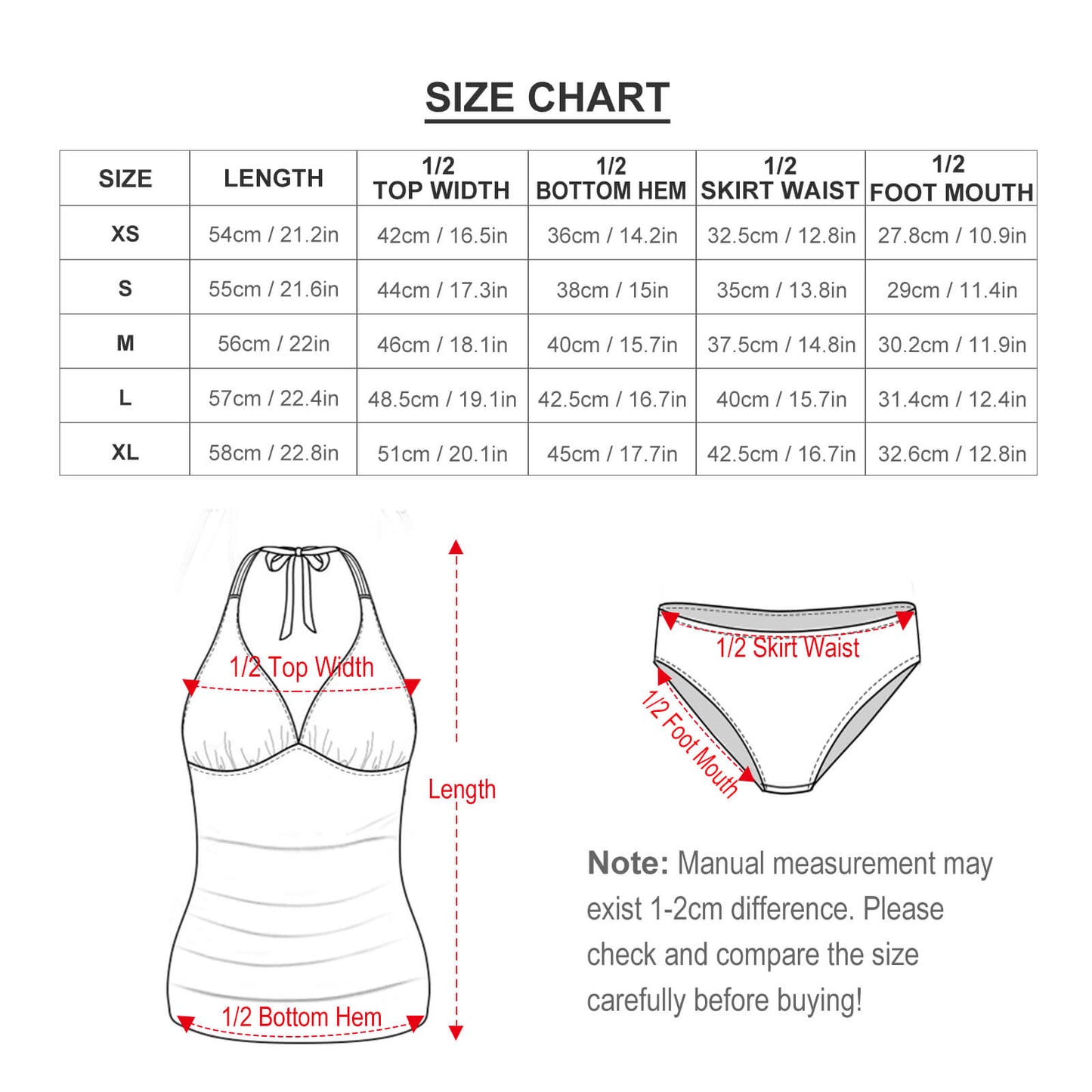 Park Map Women's Split Swimsuit