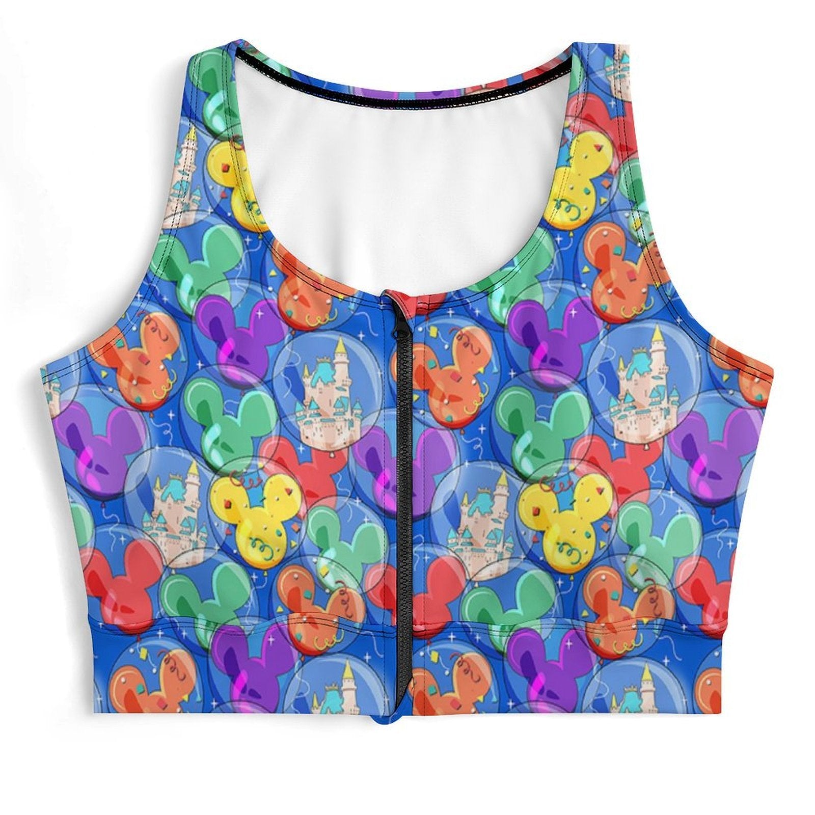 Balloon Collector Women's Yoga Zipper Vest - Ambrie