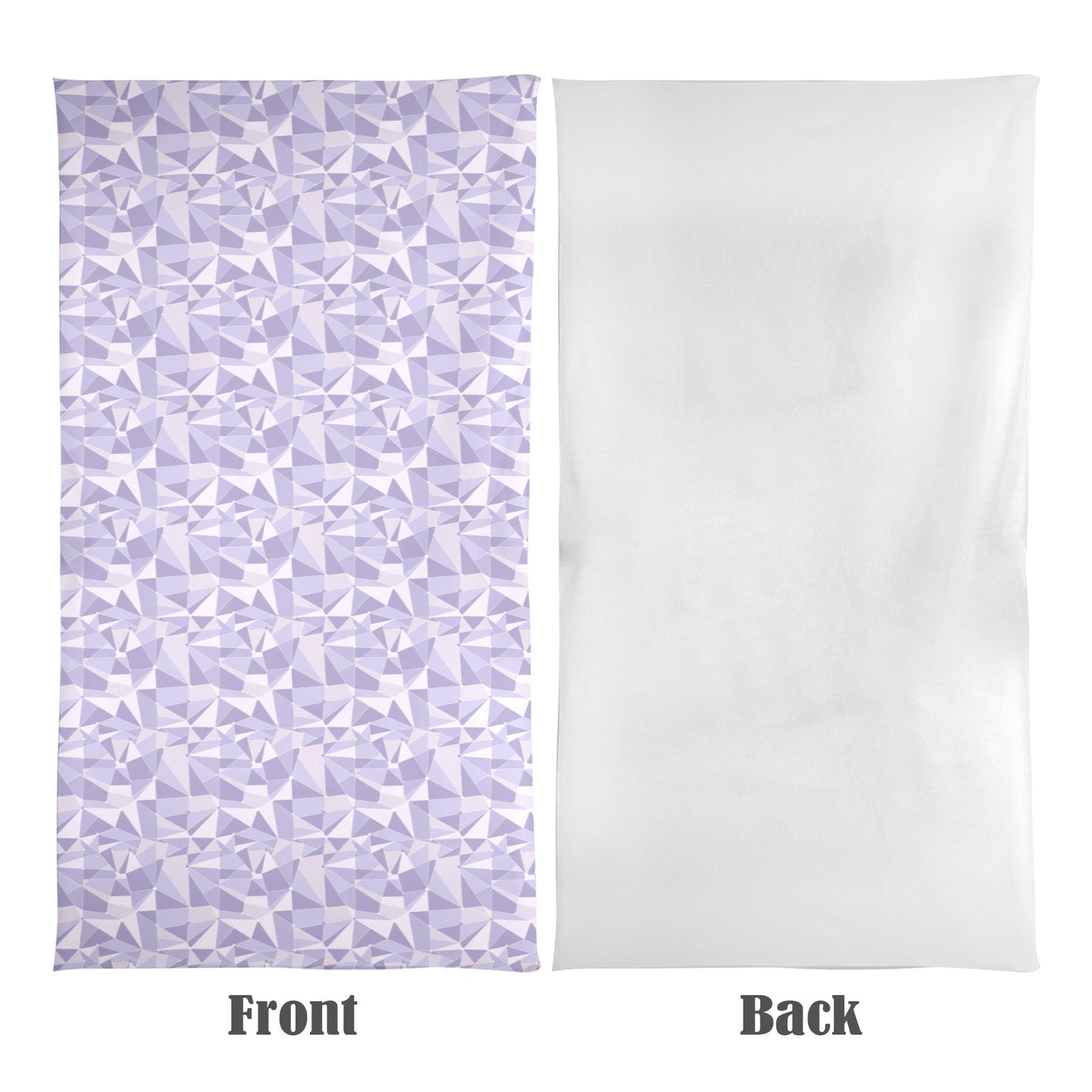 Purple Wall Beach Towel