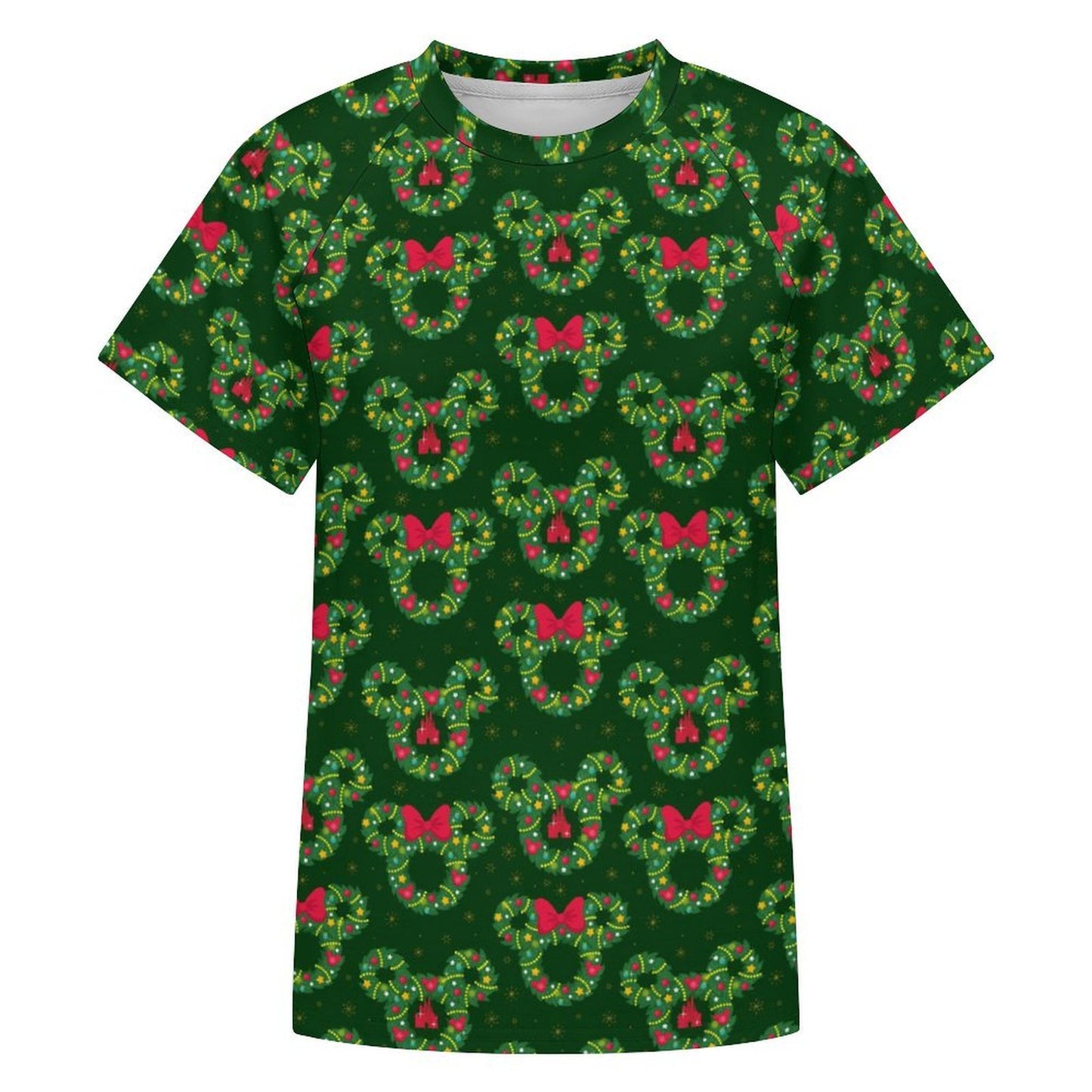 Women's All Over Print Raglan T-Shirt - Ambrie