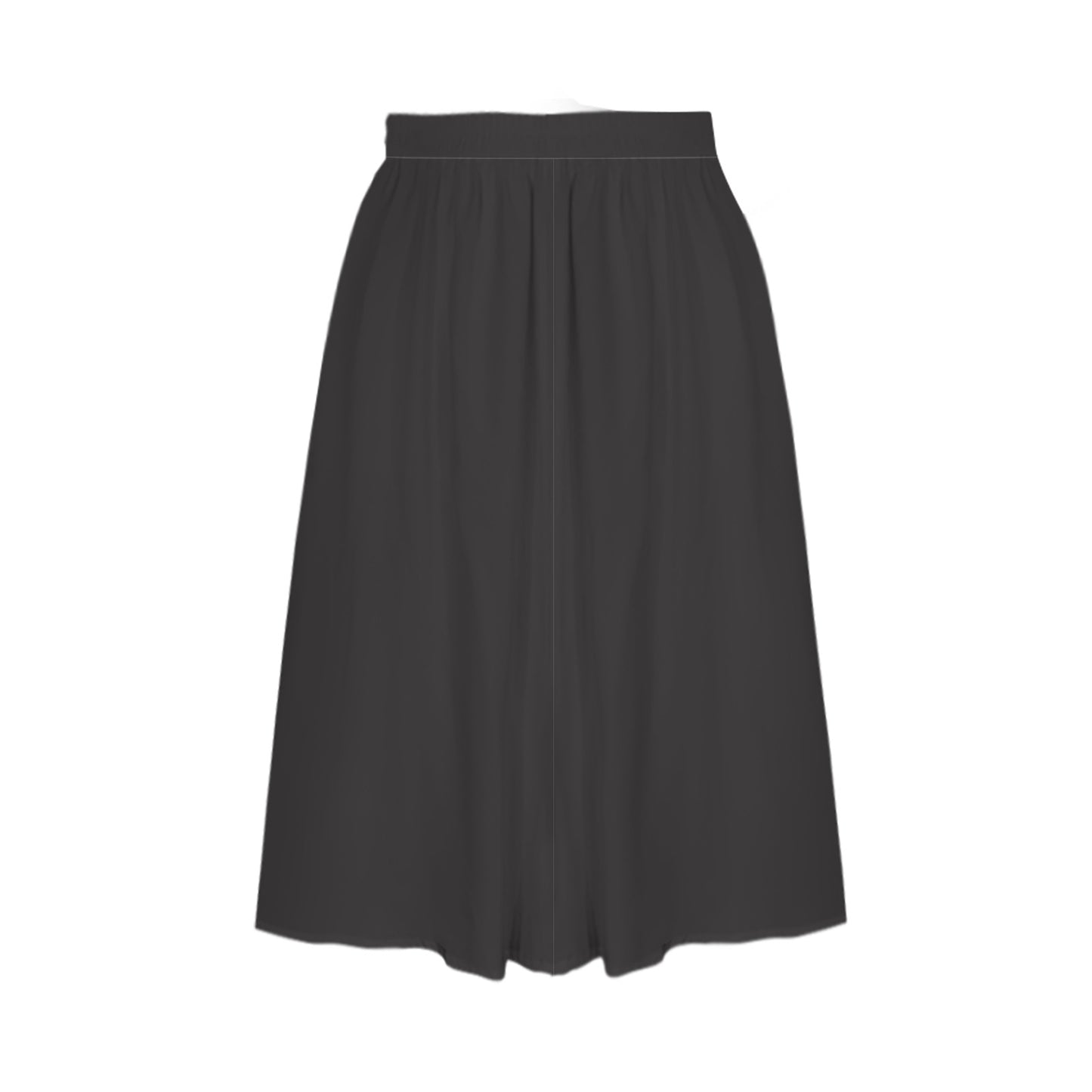Darth Vader Elastic Waist Midi Skirt With Pockets