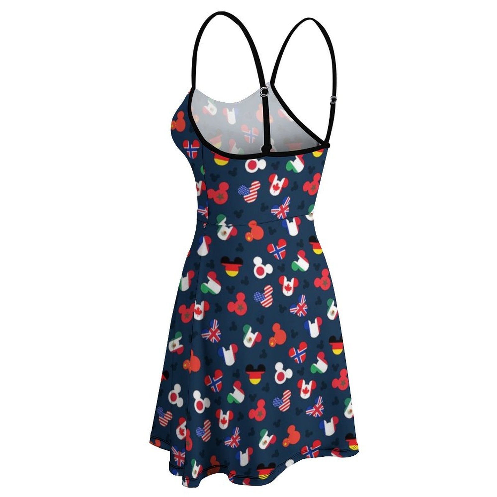 Mickey Flags Women’s Sling Short Dress - Ambrie