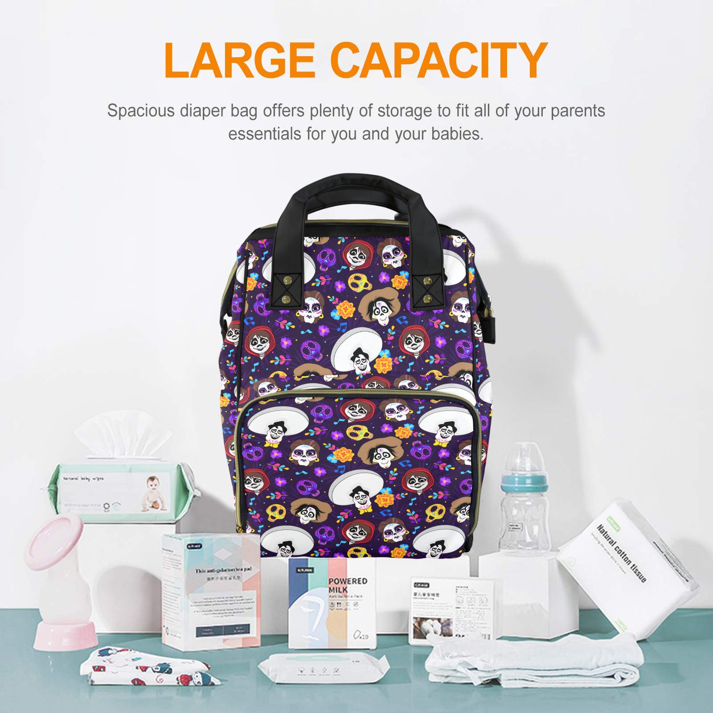 Disney Coco Multi-Function Diaper Bag