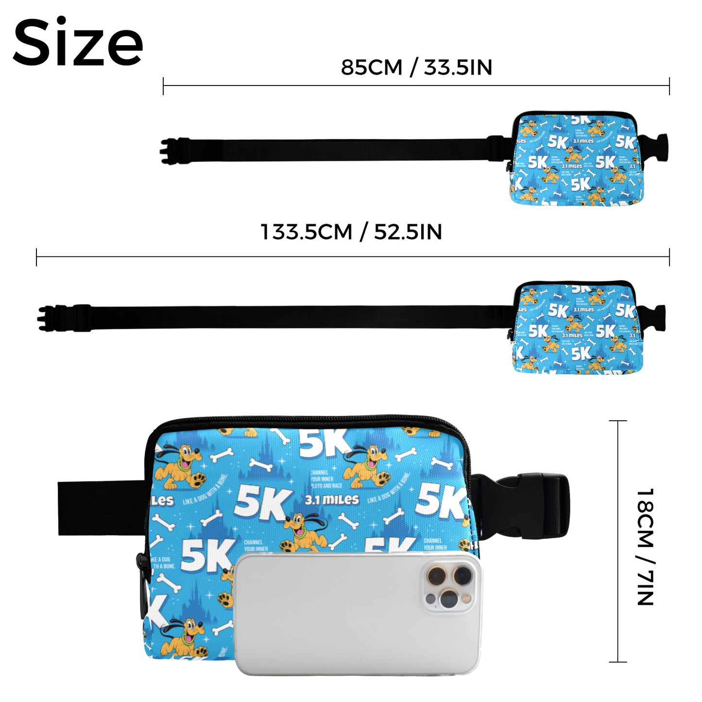 Pluto 5K Belt Bag