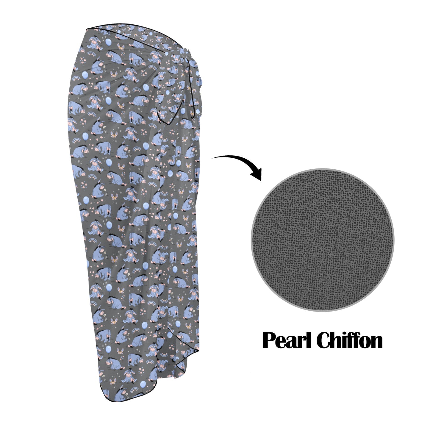 Thanks For Noticing Me Long Beach Sarong Wrap