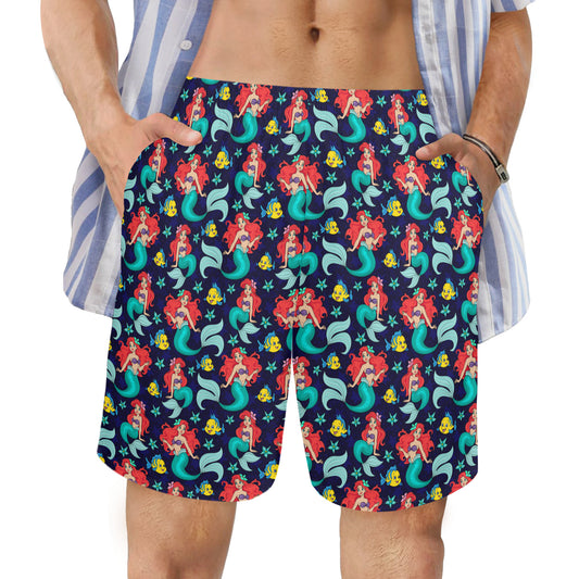 I Want To Be Where The People Are Men's Swim Trunks Swimsuit