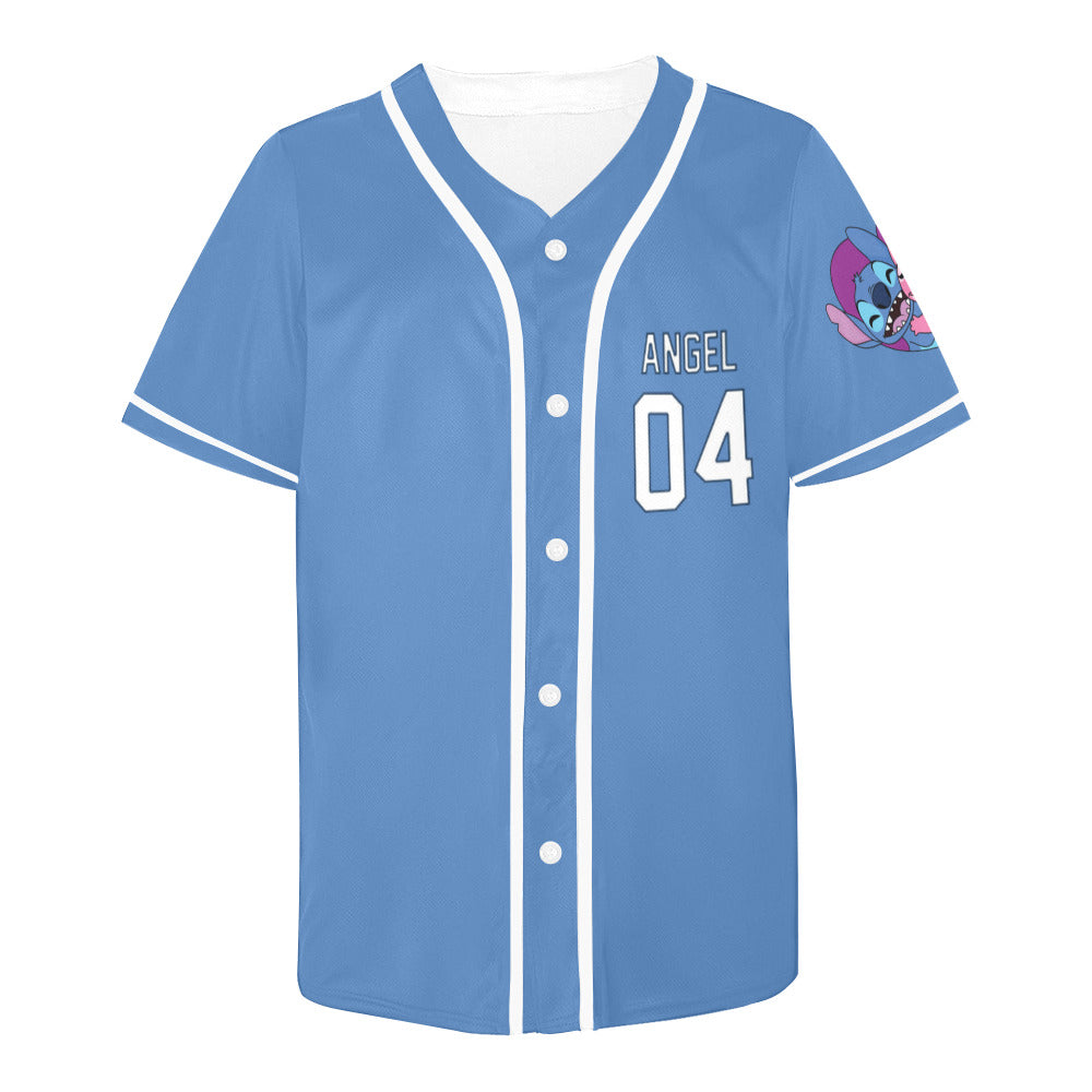 Lilo And Stitch Angel Customizable Jersey (Adults And Kids Sizes)