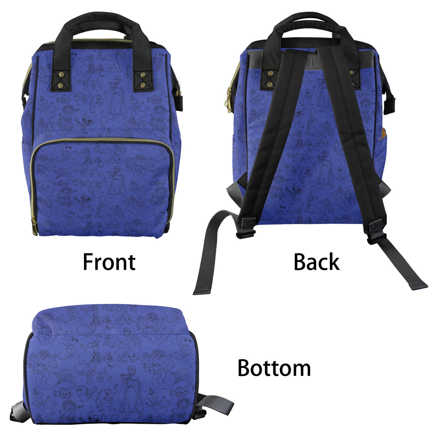 Sketches Multi-Function Diaper Bag