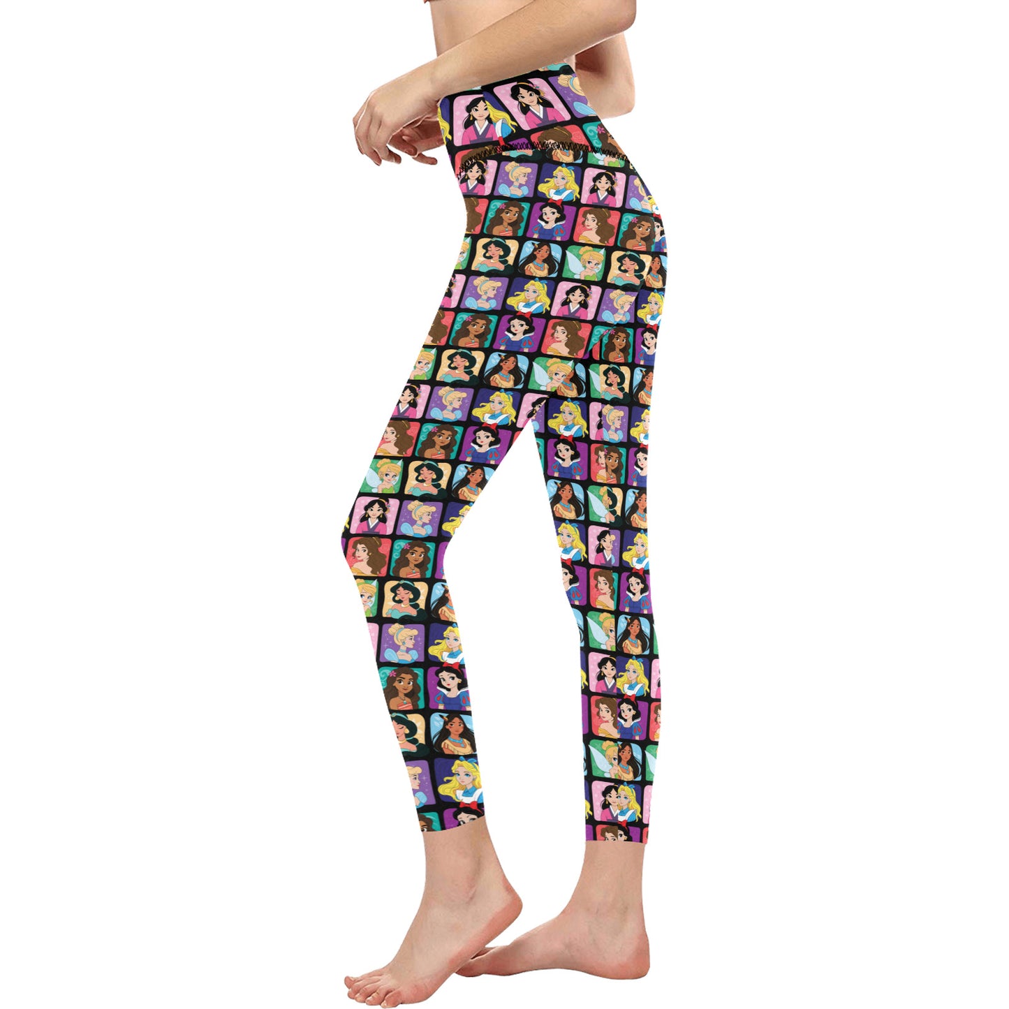 Princess Portraits Women's Athletic Leggings