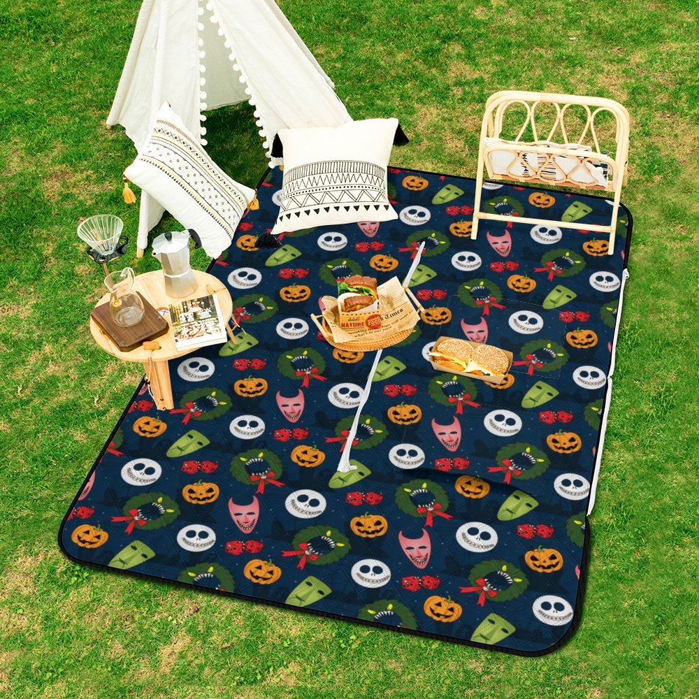 This Is Halloween Zipper Picnic Mat