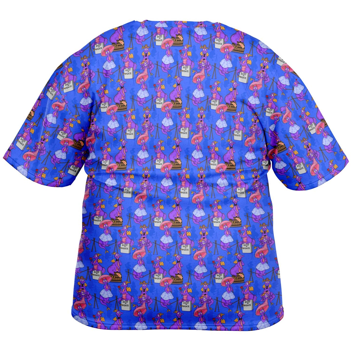 Haunted Mansion Figment Unisex Plus-size T-Shirt
