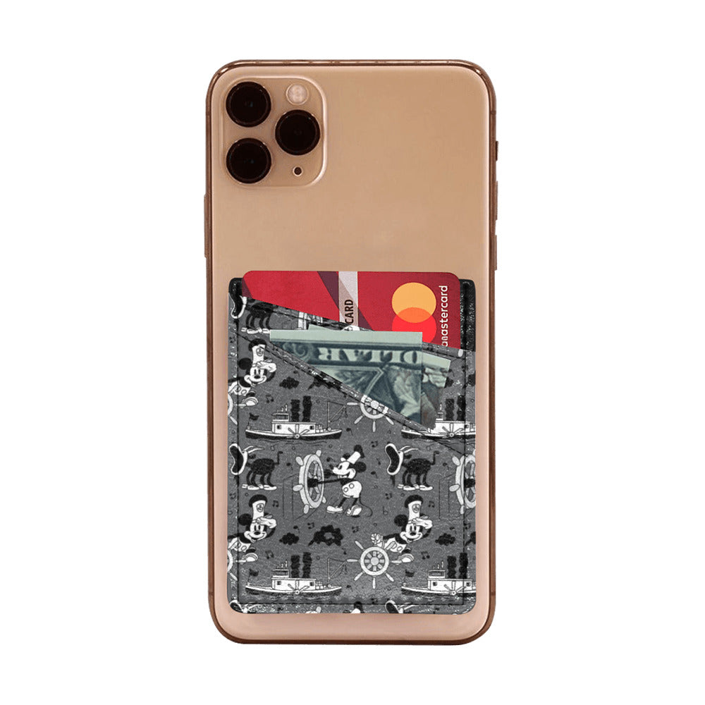 Steamboat Mickey Cell Phone Card Holder