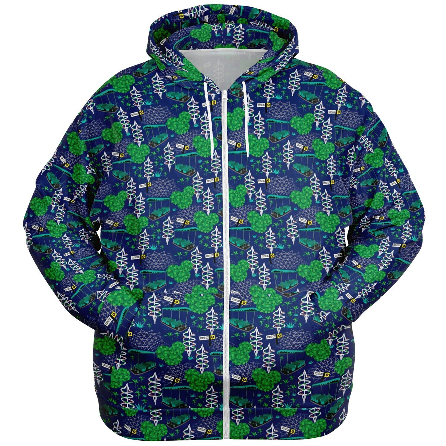 Living With The Land Plus-size Unisex Zip Hoodie