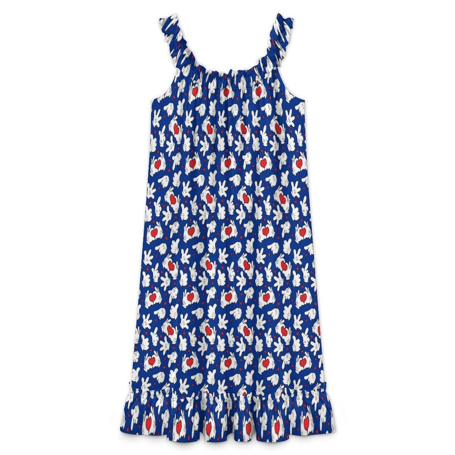 Women's Ruffled Strap Dress - Ambrie