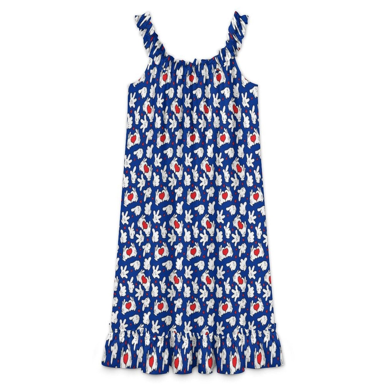 Women's Ruffled Strap Dress - Ambrie