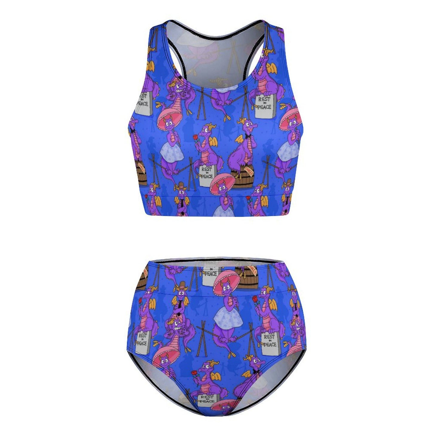 Haunted Mansion Figment Women's Bikini Swimsuit