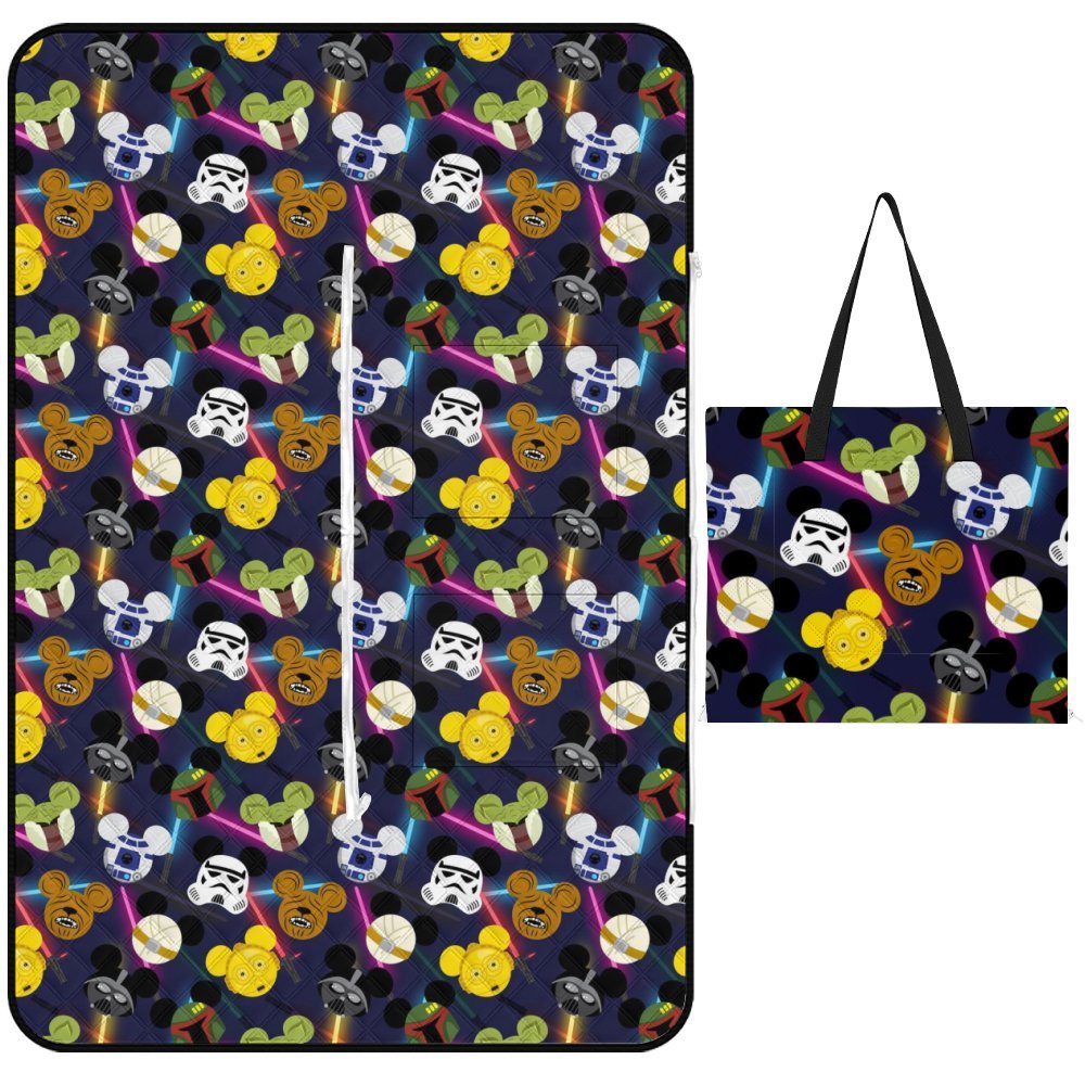 Star Wars Galaxy Friends Zipper Picnic Mat