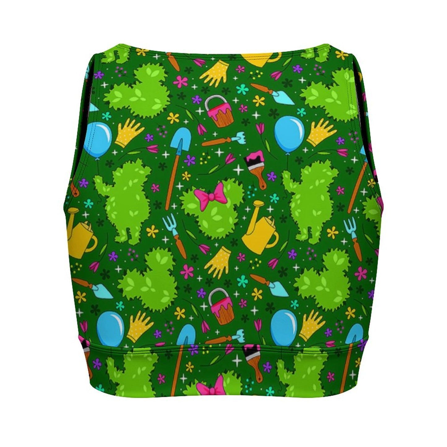 Flower And Garden Women's Yoga Zipper Vest - Ambrie