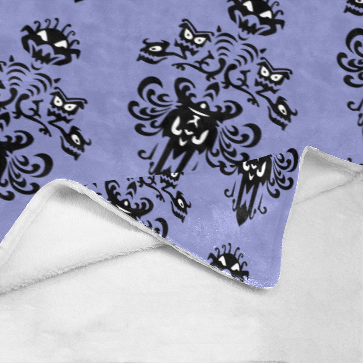 Haunted Mansion Wallpaper Ultra-Soft Micro Fleece Blanket 32"x48"