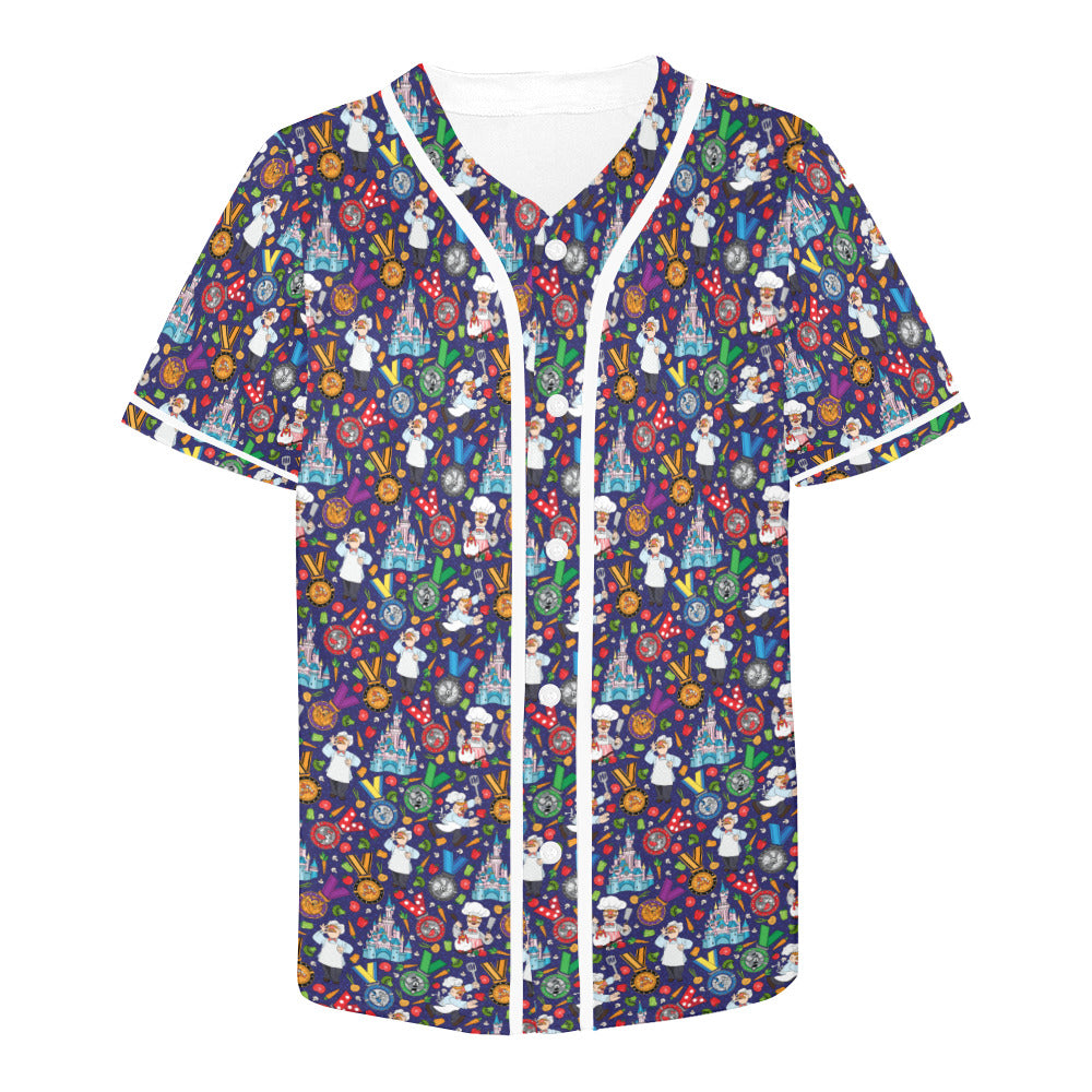 Muppets Chef Wine And Dine Race Baseball Jersey