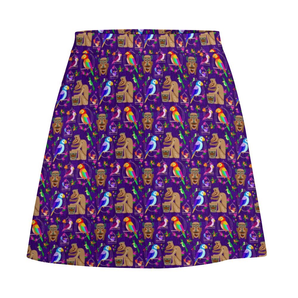 Tiki Plays The Drums Short Skirt