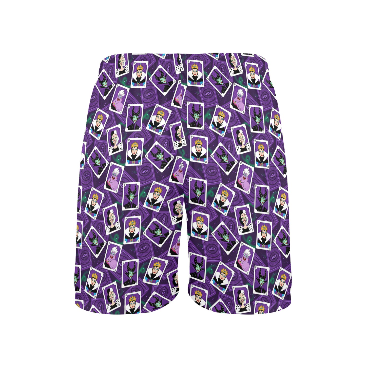 Villain Cards Men's Swim Trunks Swimsuit