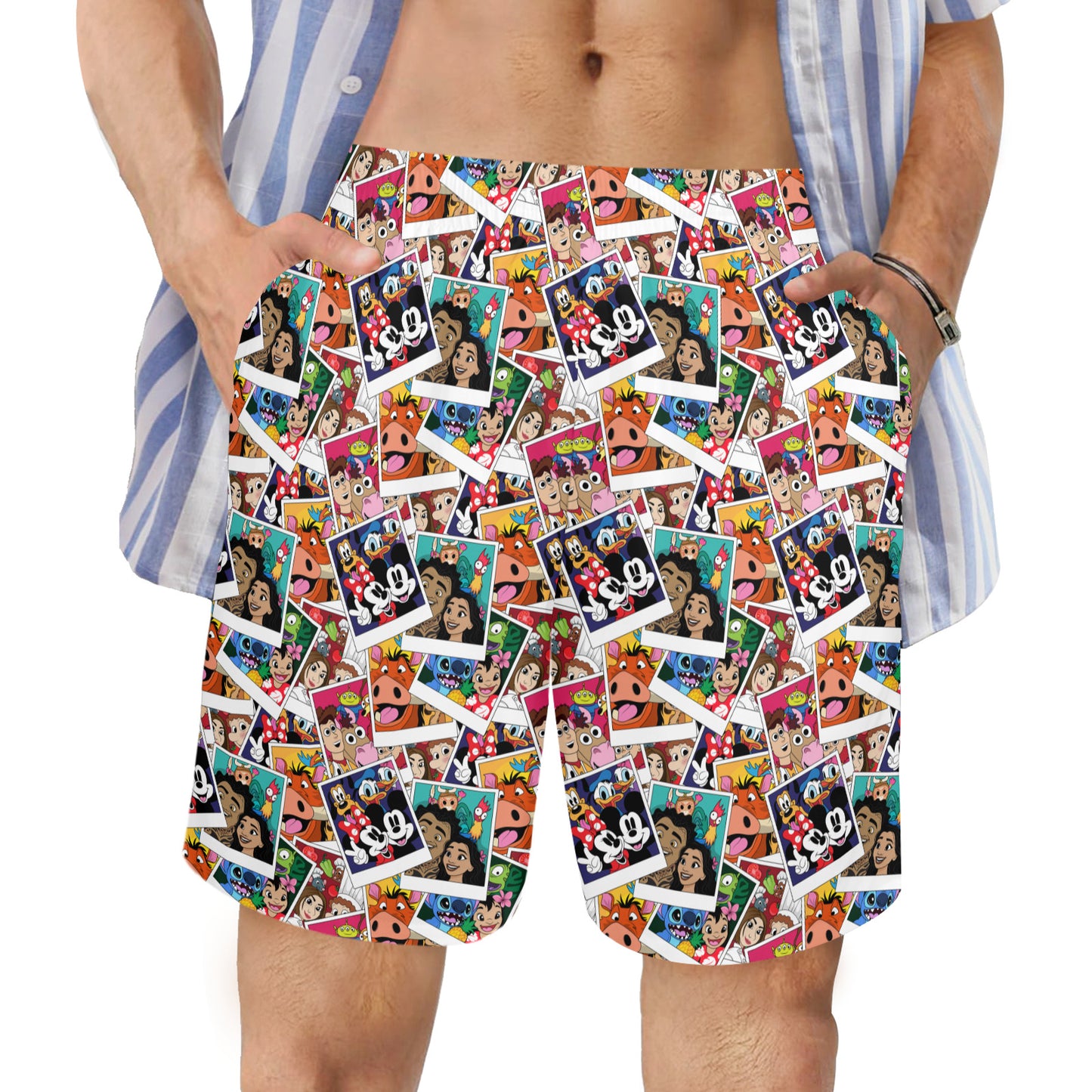 Selfies Men's Swim Trunks Swimsuit