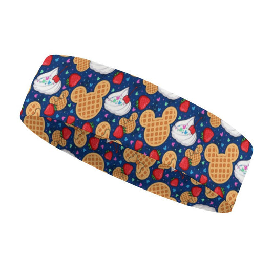 Waffles Sports Sweat Headband